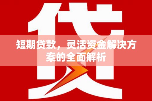 吉首短期贷款，灵活资金解决方案的全面解析