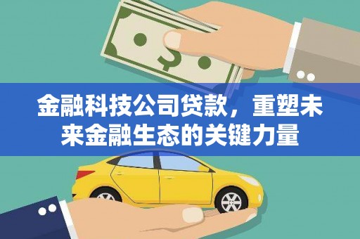 吉首金融科技公司贷款，重塑未来金融生态的关键力量
