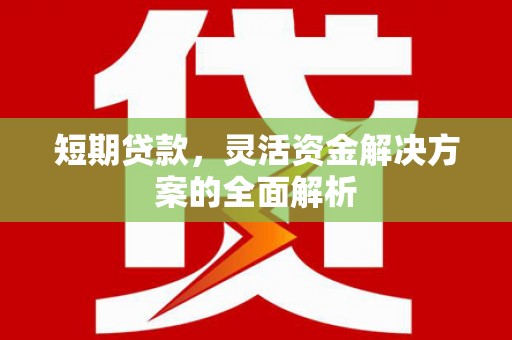 吉首短期贷款，灵活资金解决方案的全面解析