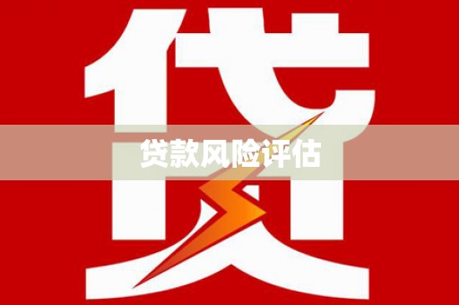 吉首贷款风险评估