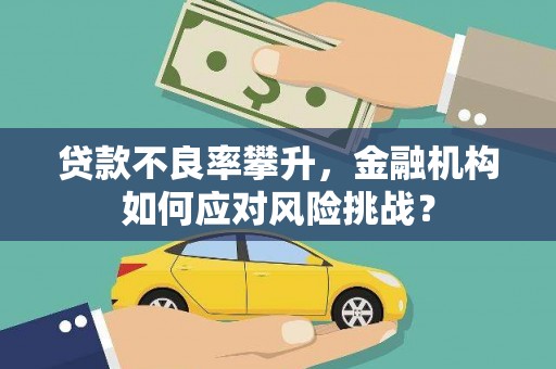 吉首贷款不良率攀升，金融机构如何应对风险挑战？